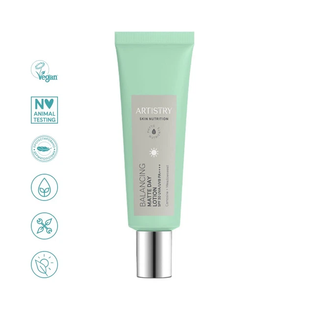 Денний лосьйон з SPF 30 з ефектом матування Artistry Skin Nutrition 50г (123799) - Фото 1 Денний лосьйон з SPF 30 з ефектом матування Artistry Skin Nutrition 50г (123799) - зображення 1