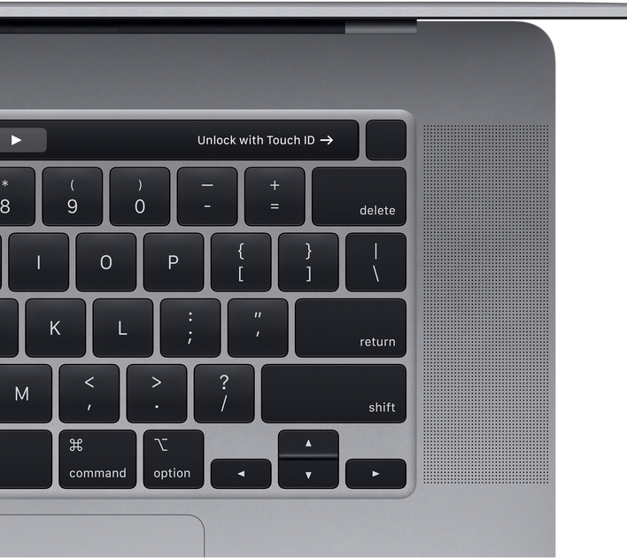 Laptop Apple MacBook Pro 16" 1TB 2019 (MVVK2ZE/A) Space Gray - obraz 4