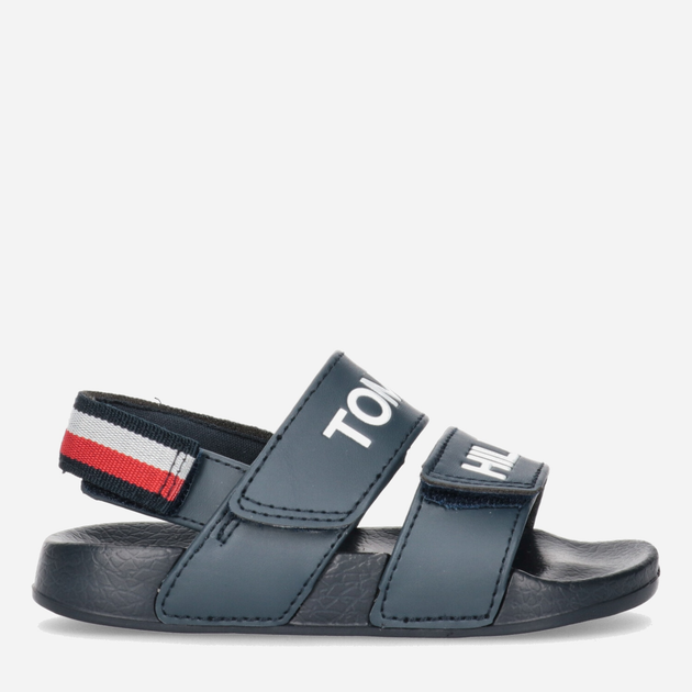 Sandały chłopięce Tommy Hilfiger Logo Velcro Sandal T1B2-32927-1172800- 32 Niebieskie (8052578177266) - obraz 1