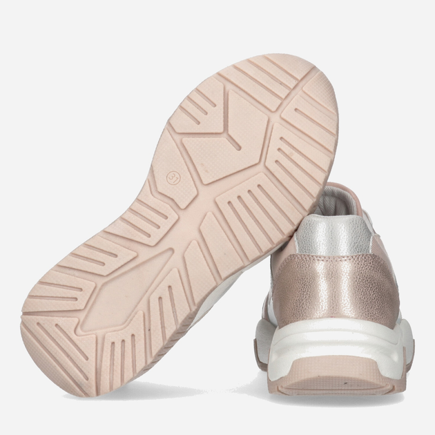 Дитячі кросівки для дівчинки Tommy Hilfiger Low Cut Lace-up Sneaker T3A9-32743-0579A317 30 Rose Gold/Pink (8052578191828) - зображення 3