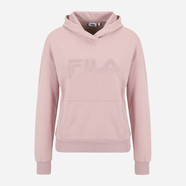Bluza damska z kapturem kangurka Fila FAW0405-40024 L Różowa (4064556361790) - obraz 4