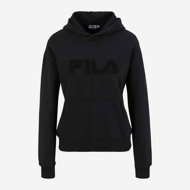 Bluza damska z kapturem kangurka Fila FAW0405-80001 XS Czarna (4064556361882) - obraz 4