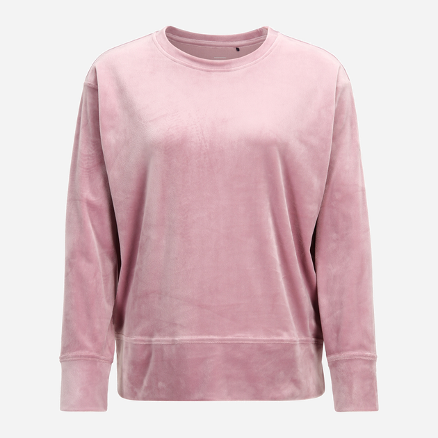 Bluza damska bez kaptura welurowa Fila FAW0227-40024 L Różowa (4064556306562) - obraz 4