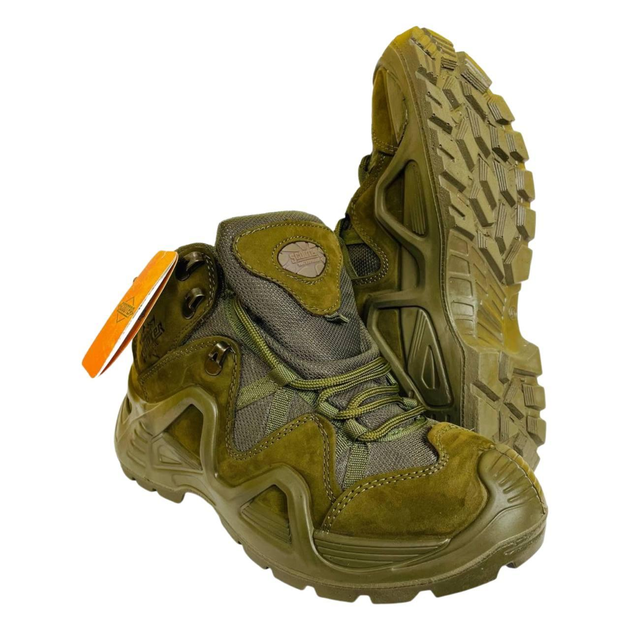 Чоловічі тактичні черевики Scooter Оліва 43 (TMP1492-43) - зображення 1