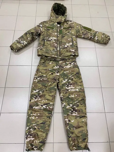 Тактичний костюм мультикам зимовий softshell, костюм мультикам тактичний військовий, зимова форма мультикам M - зображення 2