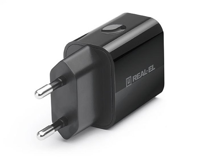 Зарядний пристрій REAL-EL CH-210 USB (2 х USB) - зображення 3