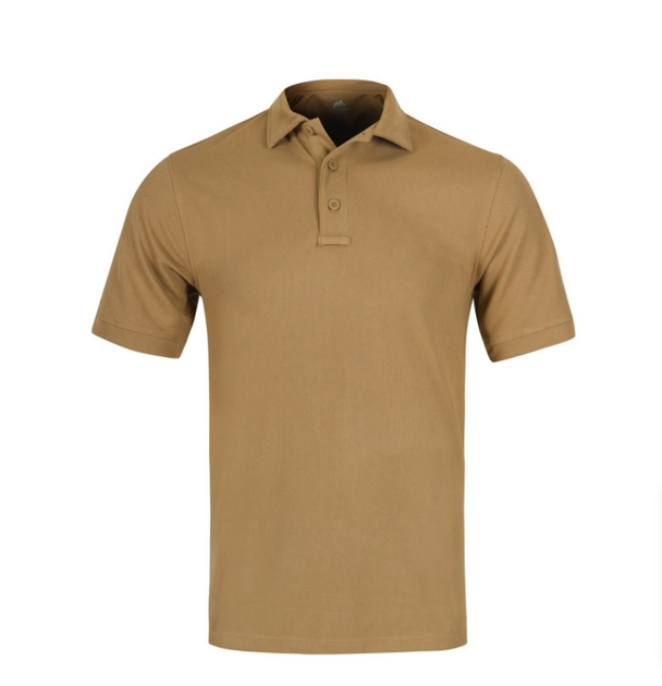 Поло футболка UTL Polo Shirt - TopCool Helikon-Tex Coyote XS Мужская тактическая - изображение 2