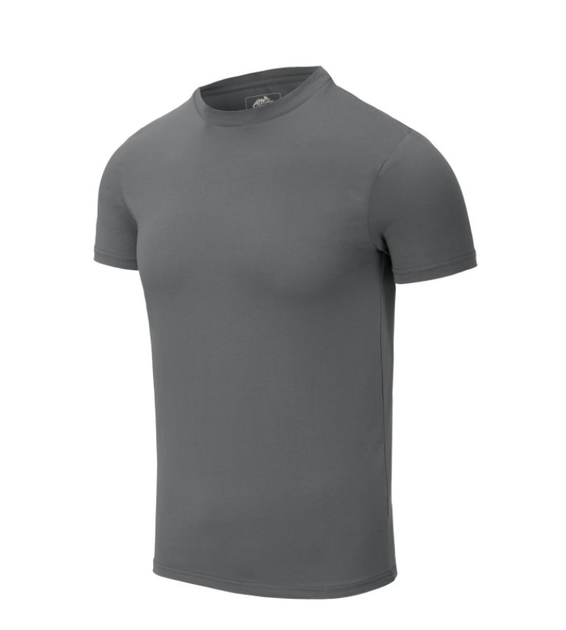 Футболка (Звужений, Приталений) T-Shirt Slim Helikon-Tex Shadow Grey XL Чоловіча тактична - зображення 1