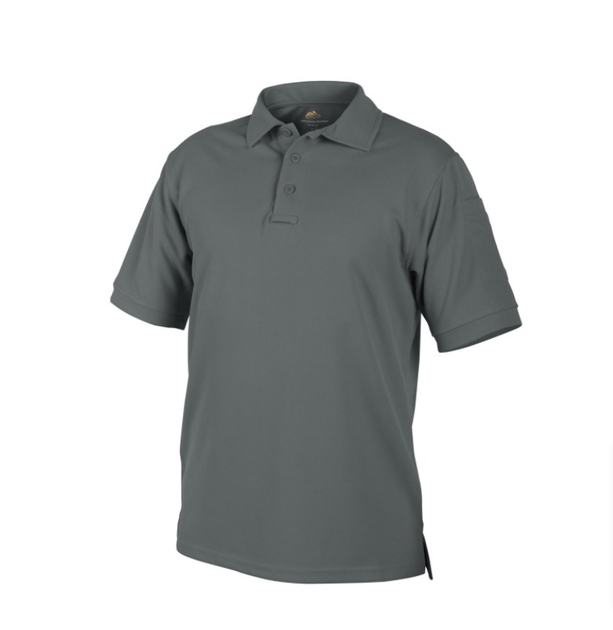 Жіноча футболка UTL Polo Shirt - TopCool Helikon-Tex Shadow Grey M Чоловіча тактична - зображення 1