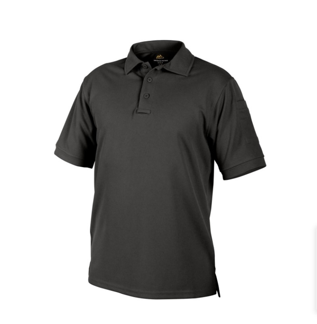 Жіноча футболка UTL Polo Shirt - TopCool Helikon-Tex Black XS Чоловіча тактична - зображення 1