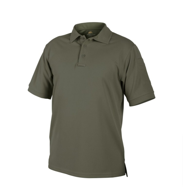 Жіноча футболка UTL Polo Shirt - TopCool Helikon-Tex Olive Green XS Чоловіча тактична - зображення 1