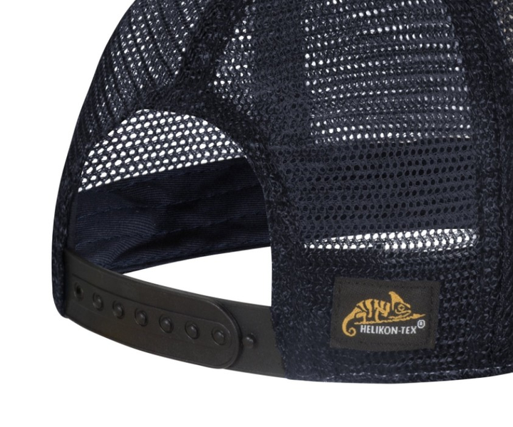 Бейсболка тактическая One Size “Helikon-Tex” Trucker Cap Helikon-Tex Dirty Washed Navy/Navy A - изображение 2