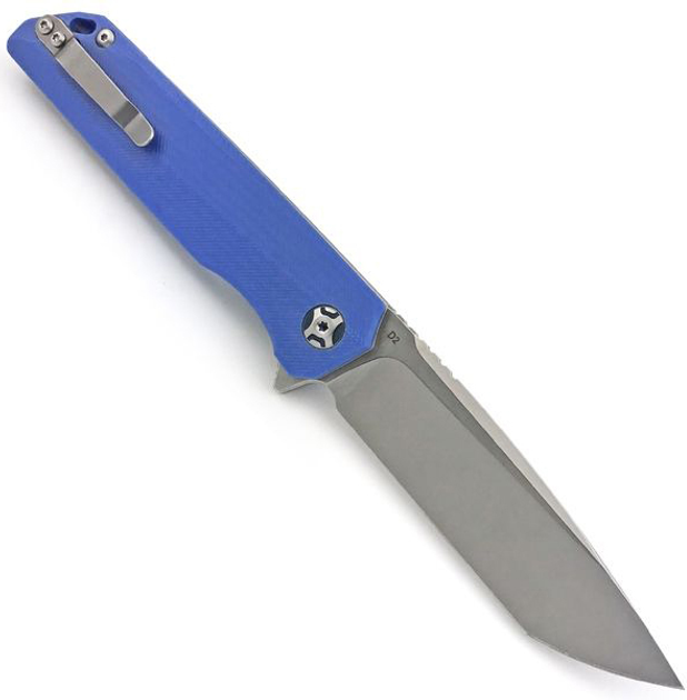 Карманный нож CH Knives CH 3507-G10-blue - изображение 2
