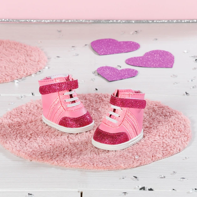 Buty dla lalki Baby Born trampki 43 cm Różowe (833889) (4001167833889) - obraz 6