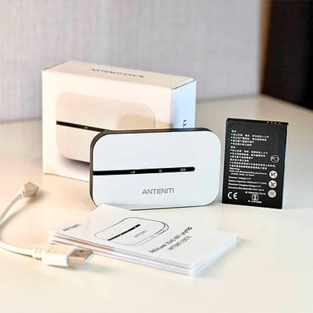 4G Wi-Fi комплект с мощной аккумуляторной батареей (4500 mAh) + антенна ...