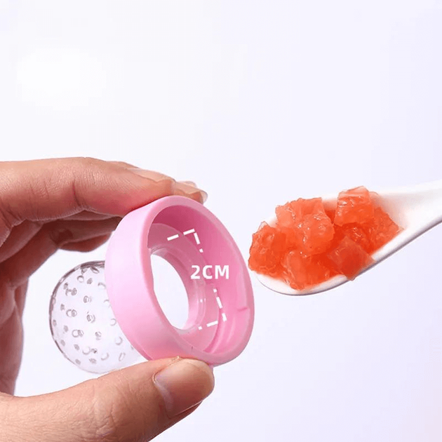 Силиконовый ниблер Feeder and Teether – детская кормушка и прорезыватель 2 в 1 (розовый) - Фото 2 Силиконовый ниблер Feeder and Teether – детская кормушка и прорезыватель 2 в 1 (розовый) - изображение 2