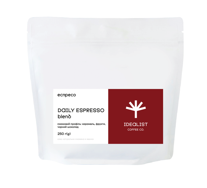 Акція на Кава в зернах Idealist Coffee Co Daily espresso 250 г від Rozetka