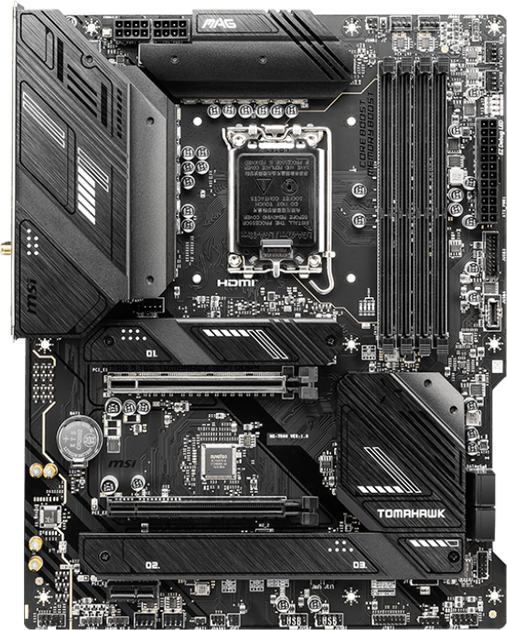 Материнская плата MSI MAG B760 Tomahawk Wi-Fi DDR4 (s1700, Intel