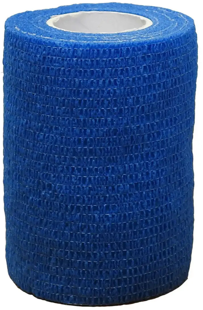 Эластичный аутоадгезионный бинт 3M Coban 7.5 см х 4.5 м Синий (1583B) (4046719706242) - изображение 1