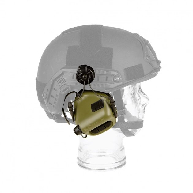 Тактичні навушники Earmor M31H з кріпленнями під каску FAST - зображення 2