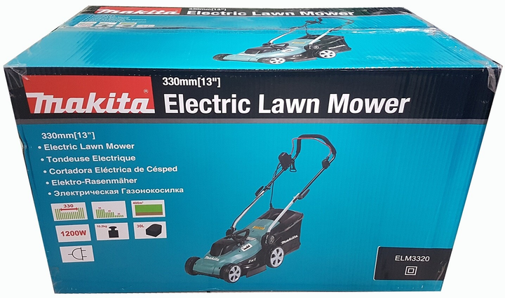Газонокосилка электрическая Makita ELM3320 (33 см, 30 л, 1200 Вт, 10.2 кг) - изображение 8