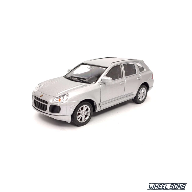Модель автомобіля Porsche Cayenne Turbo 2003 1:31 Welly (W3072) - зображення 5