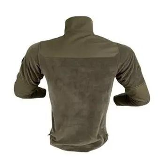Куртка кофта флисовая тактическая олива Wolftrap Турция Размер: M (48) - изображение 2