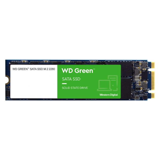 Жорсткий диск SSD Western Digital WDS480G3G0B Green 480 Gb/M.2 SATA - Фото 1 Жорсткий диск SSD Western Digital WDS480G3G0B Green 480 Gb/M.2 SATA - зображення 1