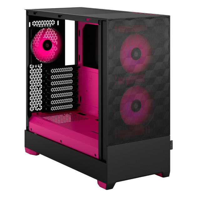 Корпус АТХ Fractal Design Pop Air RGB Magenta Core TG без блока питания - изображение 5