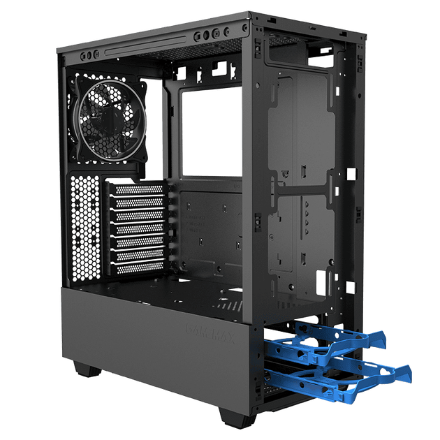 Корпус АТХ GameMax Panda BK без блока питания с подсветкой RGB - изображение 5