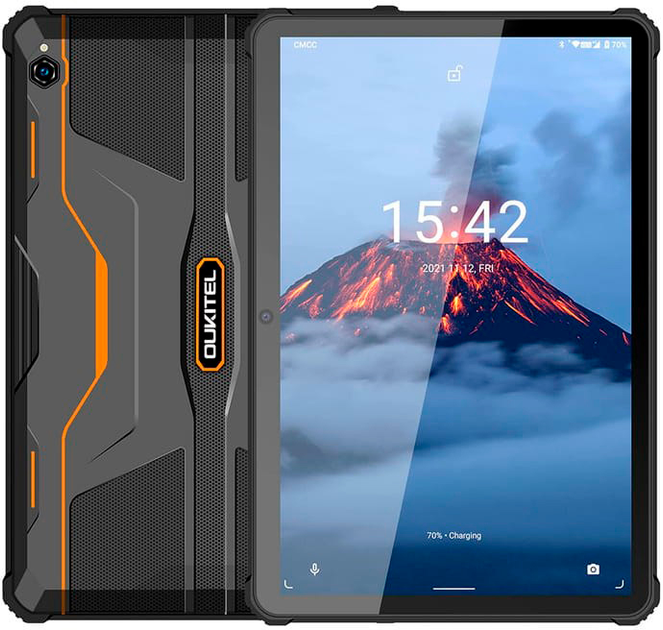 Планшет Oukitel Tablet RT1 4/64GB Orange Rugged (TABOUKTZA0003) - зображення 4