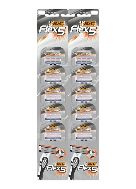 Бритва BIC Flex 5 10 шт (3086123691704) - зображення 1