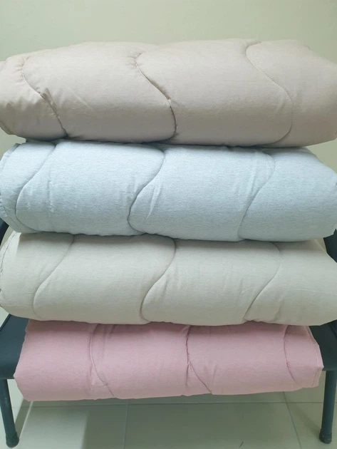 Ковдра Lorine 128341 215*170 бавовна 120 г/м2 Пудровий - изображение 7