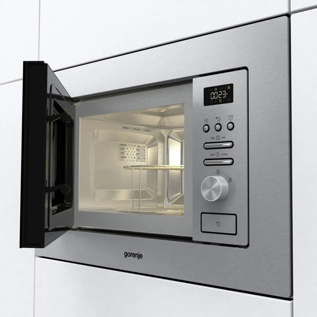 Мікрохвильова піч вбудована Gorenje - BMI 201 AG1X - Фото 7 Мікрохвильова піч вбудована Gorenje - BMI 201 AG1X - зображення 7