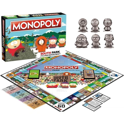 Настільна гра Winning Moves South Park Monopoly (WM01956-EN1-6) - Фото 2 Настільна гра Winning Moves South Park Monopoly (WM01956-EN1-6) - зображення 2