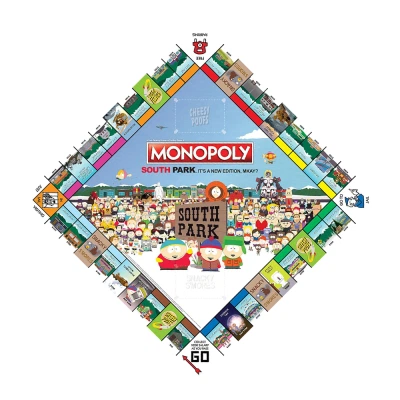 Настільна гра Winning Moves South Park Monopoly (WM01956-EN1-6) - Фото 3 Настільна гра Winning Moves South Park Monopoly (WM01956-EN1-6) - зображення 3