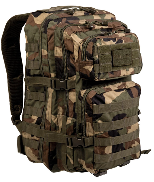 Рюкзак тактичний Mil-Tec 36Л. Мультікам уламковий US ASSAULT PACK LG W/L (14002220-36) - изображение 1