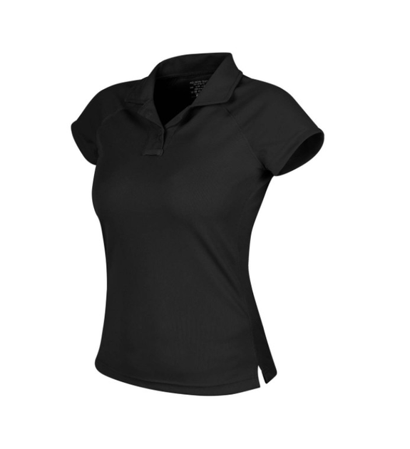 Поло футболка Women's UTL Polo Shirt - TopCool Lite Helikon-Tex Black S Жіноча тактична - зображення 1