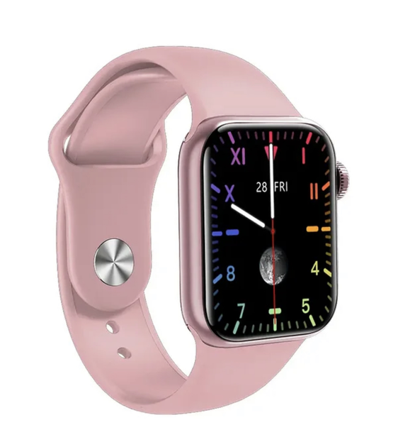 Смарт Часы Lemfo M16 Plus 44mm Series 6 Голосовой вызов Pink – фото ...