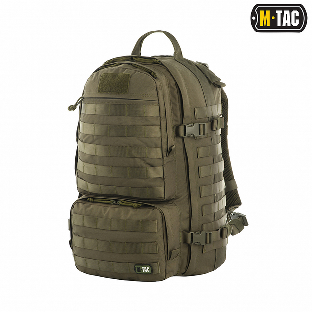 Рюкзак тактичний армійський військовий M-Tac Trooper Pack 50л оливковий (OPT-24371) - зображення 1