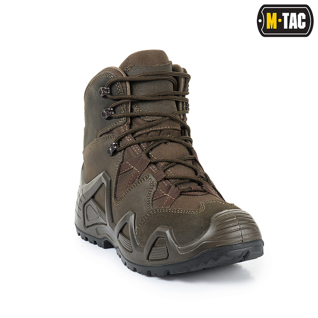 Черевики тактичні M-Tac замшеві взуття для військовослужбовців Alligator 41 коричневий (OPT-34571) - зображення 2