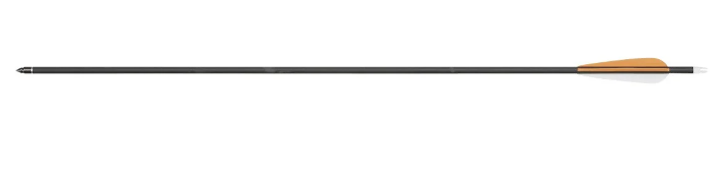 Стрела для лука Man Kung MK-AAL30. Алюминий. Цвет - бежевый (100.02.60) - изображение 1