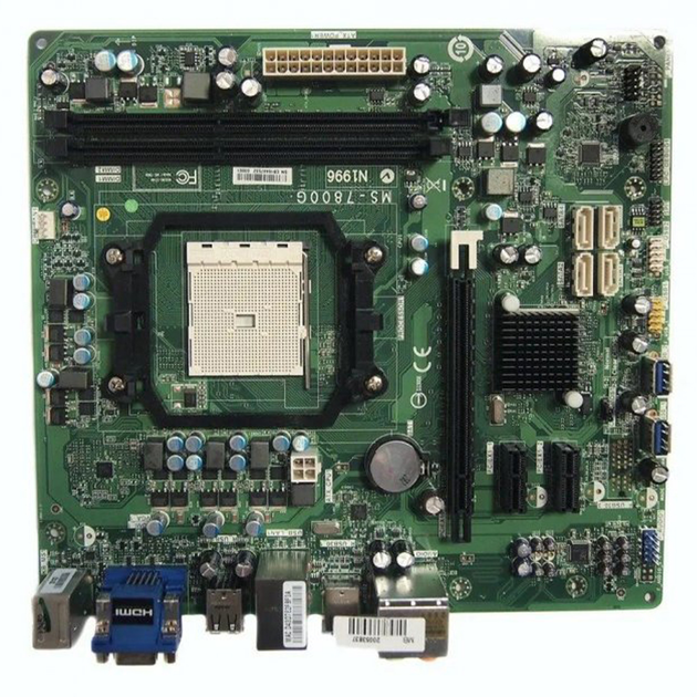 Материнская плата ECS MS-7800G Socket FM2 для настольного ПК (OPT-11991 ...
