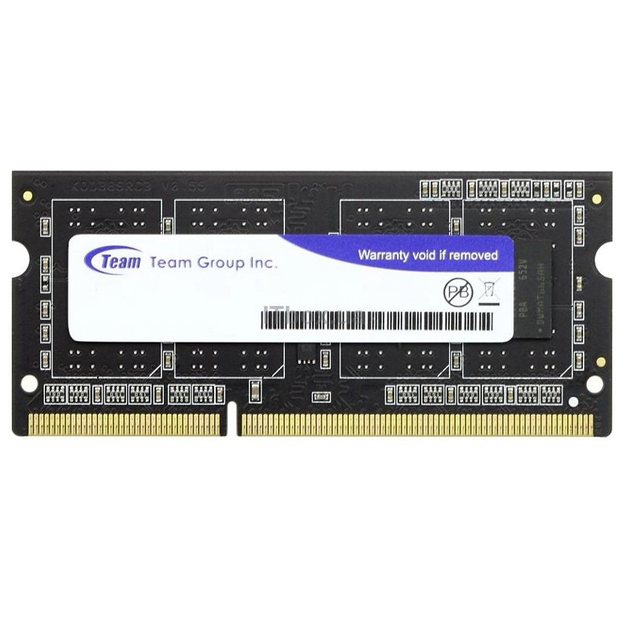 Модуль памяти Team DDR3 4GB/1600 (TED34G1600C11-S01) SO-DIMM для ПК ...