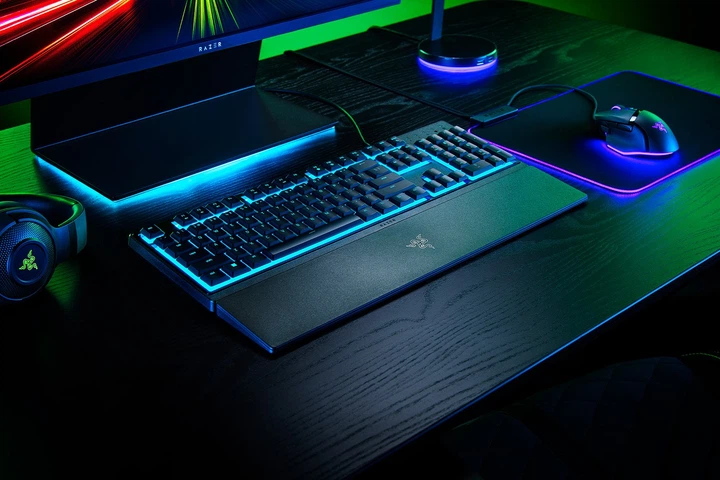 Клавиатура проводная Razer Ornata V3 X RGB USB RU Black (RZ03