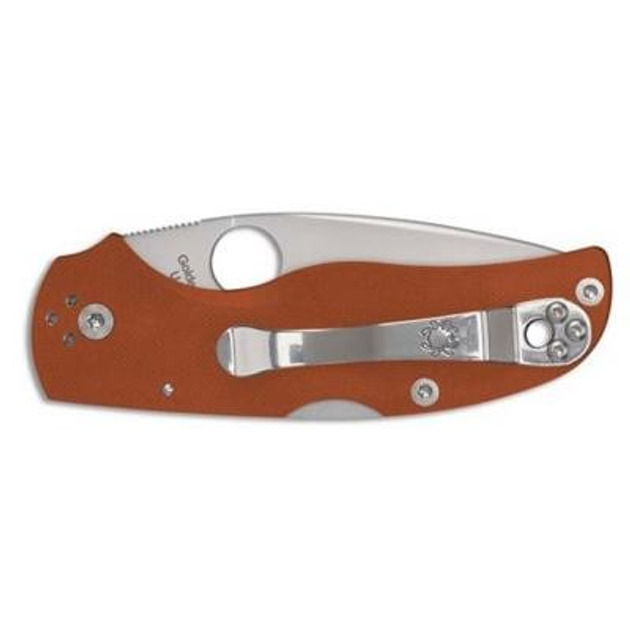 Нож Spyderco Native 5 Sprint Run REX 45 G10 Orange (C41GPBORE5) - изображение 2