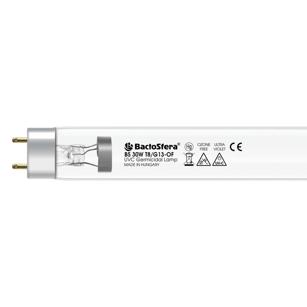 Бактерицидна лампа BactoSfera BS 30W T8/G13-OF - зображення 1