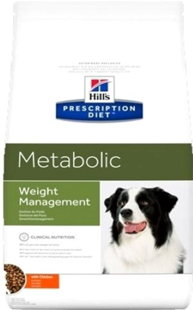 Sucha karma Hills Ecine Metabolic 4 kg (052742209807) - obraz 1