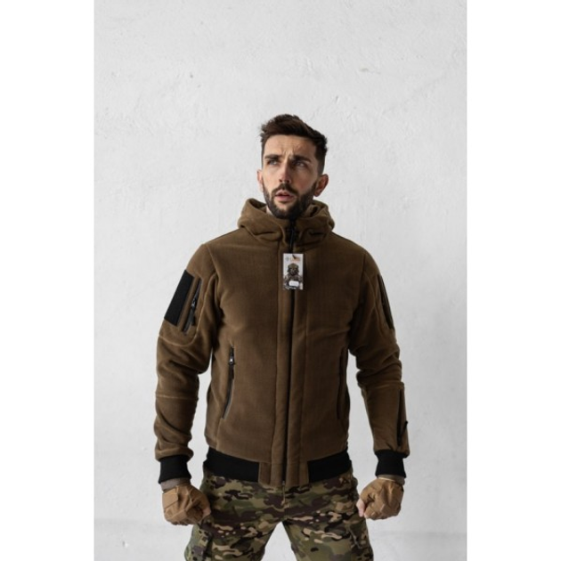Куртка військова Флісова Патріот демісезонна Кайот LOGOS Розмір 3XL - зображення 1