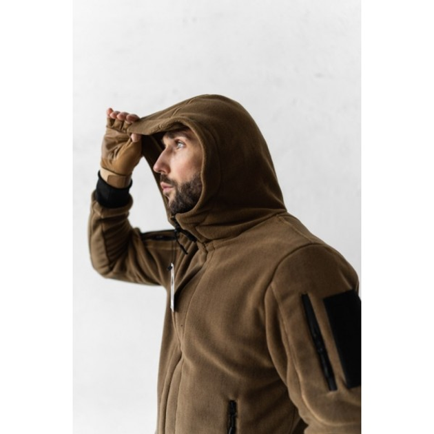 Куртка військова Флісова Патріот демисезонна Кайот LOGOS Размер 3XL - изображение 2